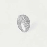 Margaux Pavé Ring - Silver - Size 6 - Sugar Babies Children's Boutique/Meg's Shoppe