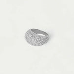 Margaux Pavé Ring - Silver - Size 6 - Sugar Babies Children's Boutique/Meg's Shoppe
