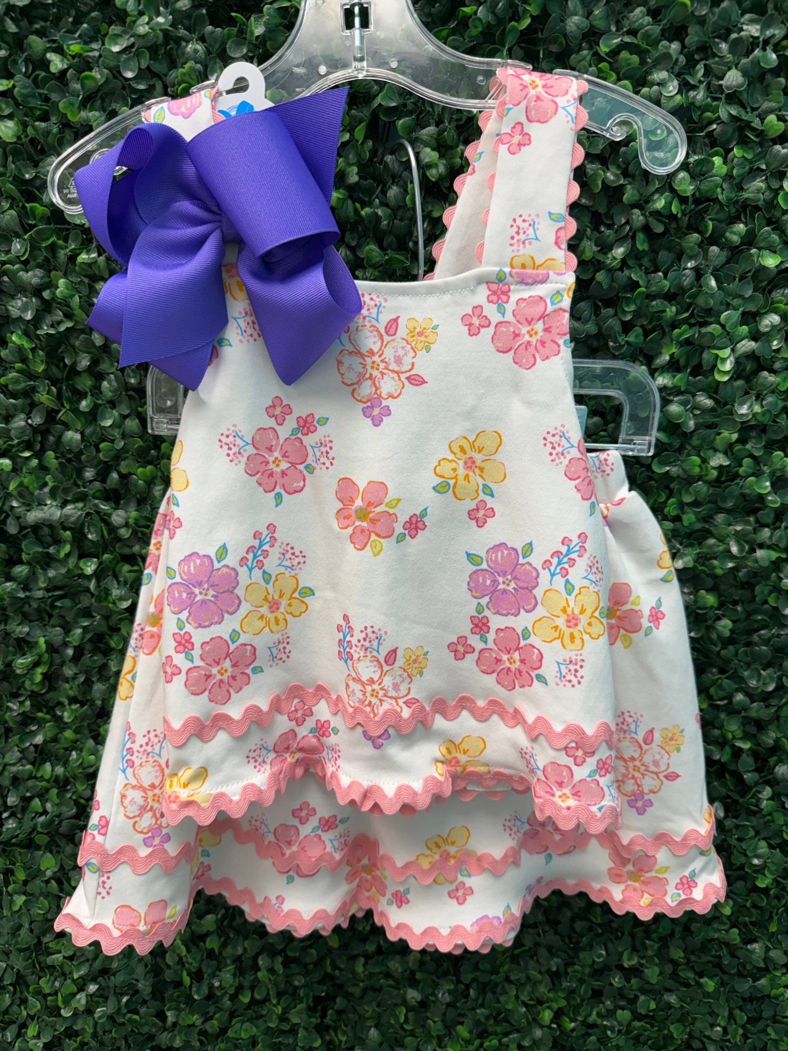 Margot Skort Set - Garden Bliss Girls Sets Banana Split