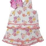 Margot Skort Set - Garden Bliss Girls Sets Banana Split