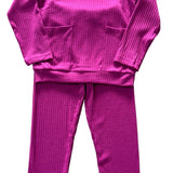 Mariah Legging Set - Magenta Girls Sets Emma Jean