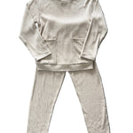 Mariah Legging Set - Tan Girls Sets Emma Jean