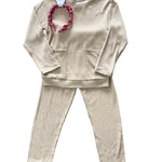 Mariah Legging Set - Tan Girls Sets Emma Jean