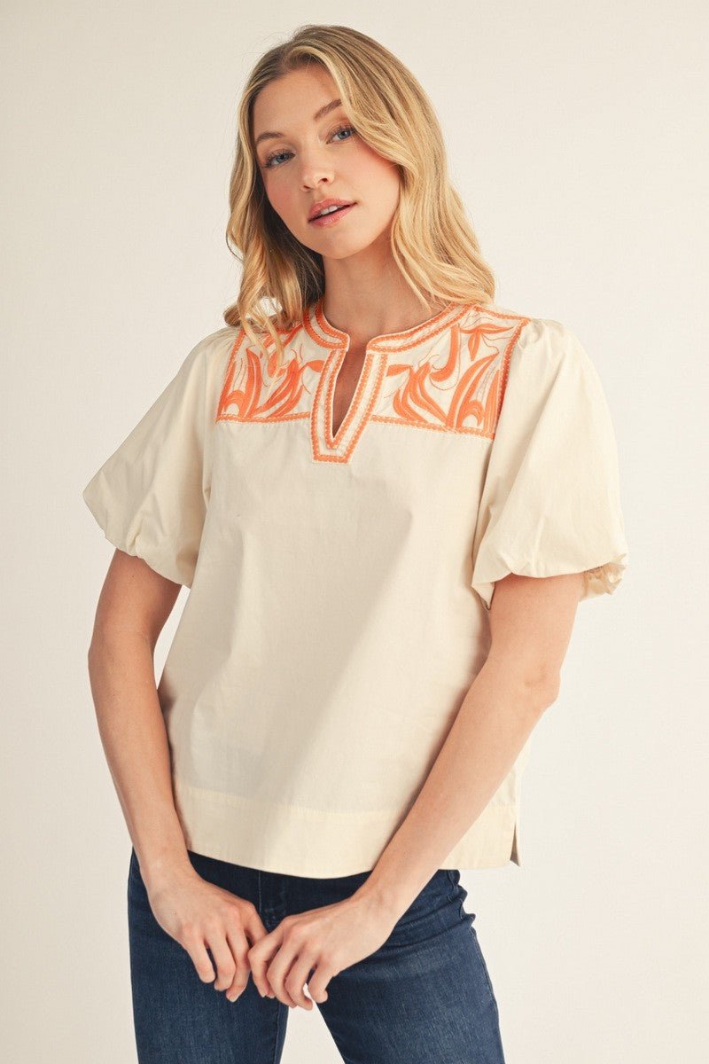 Marigold Manor Top - Sugar Babies Children's Boutique/Meg's Shoppe