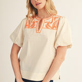 Marigold Manor Top - Sugar Babies Children's Boutique/Meg's Shoppe