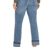 Marley Girlfriend Cuffed Jeans - Vineland Jeans Liverpool
