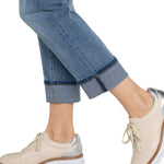 Marley Girlfriend Cuffed Jeans - Vineland Jeans Liverpool