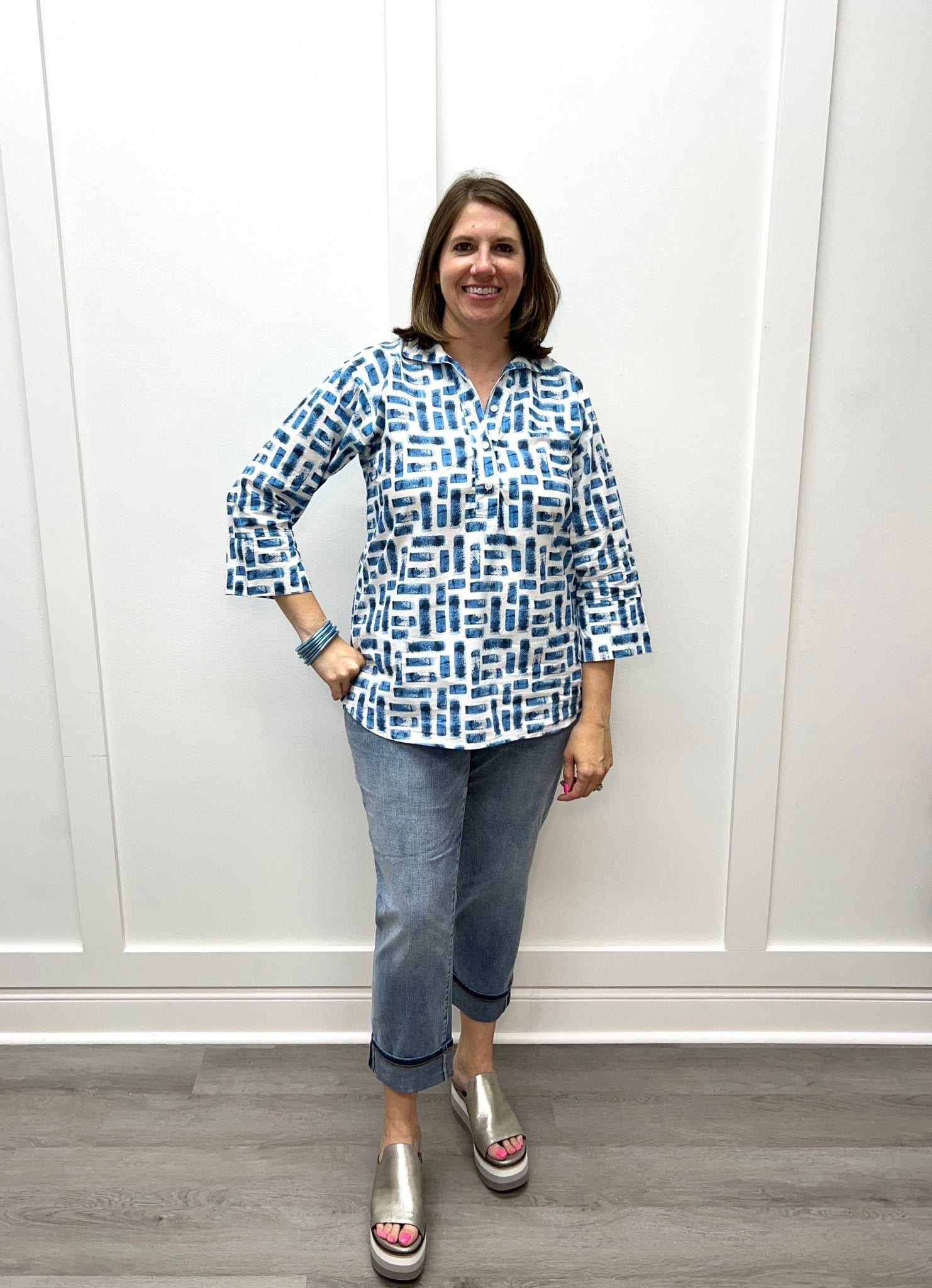 Marley Girlfriend Cuffed Jeans - Vineland Jeans Liverpool