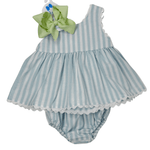 Mary Dee Diaper Set - Savannah Stripe Girls Sets Little English