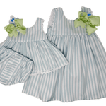 Mary Dee Dress - Savannah Stripe Girls Occasion Dresses Little English