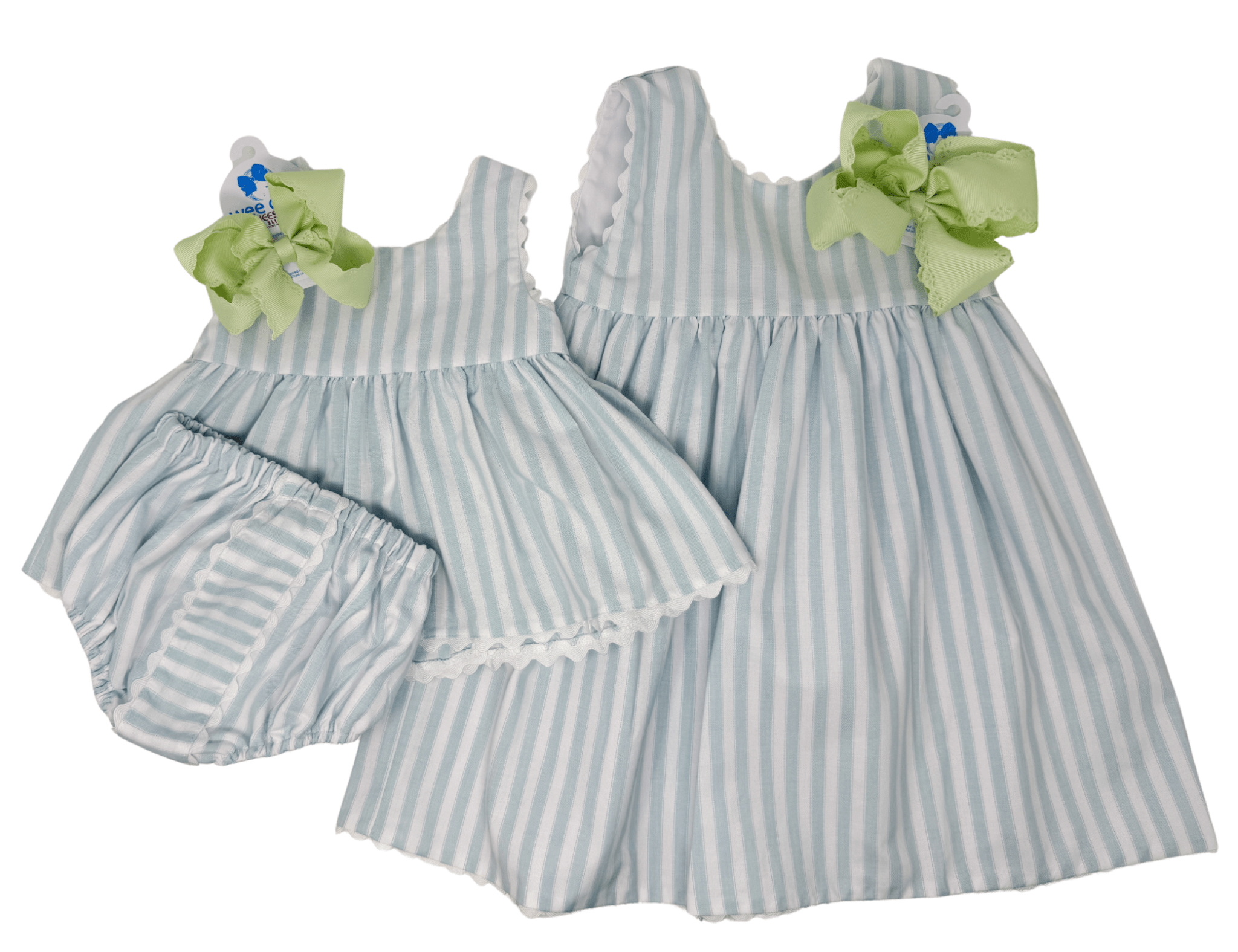 Mary Dee Dress - Savannah Stripe Girls Occasion Dresses Little English