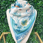 Meadow Mist Satin Scarf - Sugar Babies Children's Boutique/Meg's Shoppe