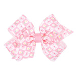 Medium Easter Print Bow - Bow Kids Hair Accessories Wee Ones