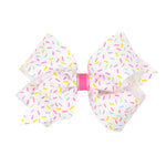 Medium Grosgrain Confetti Bow Kids Hair Accessories Wee Ones