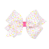 Medium Grosgrain Confetti Bow Kids Hair Accessories Wee Ones