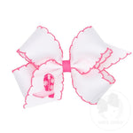 Medium Moonstitch w/ Embroidery - Boots - Hot Pink Moonstitch Kids Hair Accessories Wee Ones