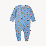 Melt Gala Modal Footie Baby Sleepwear Magnetic Me