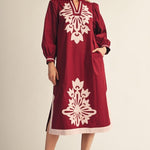 Merlot Manor Dress Long Dresses Jodifl