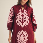 Merlot Moon Dress - Sugar Babies Children's Boutique/Meg's Shoppe