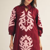 Merlot Moon Dress - Sugar Babies Children's Boutique/Meg's Shoppe
