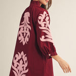 Merlot Moon Dress - Sugar Babies Children's Boutique/Meg's Shoppe