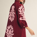 Merlot Moon Dress - Sugar Babies Children's Boutique/Meg's Shoppe