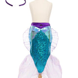 Mermaid Glimmer Skirt Set with Headband Kids Misc Accessories Great Pretenders