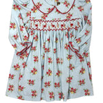 Merry & Bright Smocked Geo Dress Girls Play Dresses Banana Split