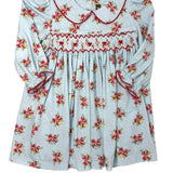 Merry & Bright Smocked Geo Dress Girls Play Dresses Banana Split