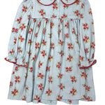 Merry & Bright Smocked Geo Dress Girls Play Dresses Banana Split