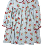 Merry & Bright Smocked Geo Dress Girls Play Dresses Banana Split