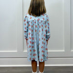 Merry & Bright Smocked Geo Dress - Sugar Babies Children's Boutique/Meg's Shoppe