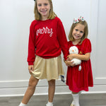 Merry Red Sweater - Sugar Babies Children's Boutique/Meg's Shoppe