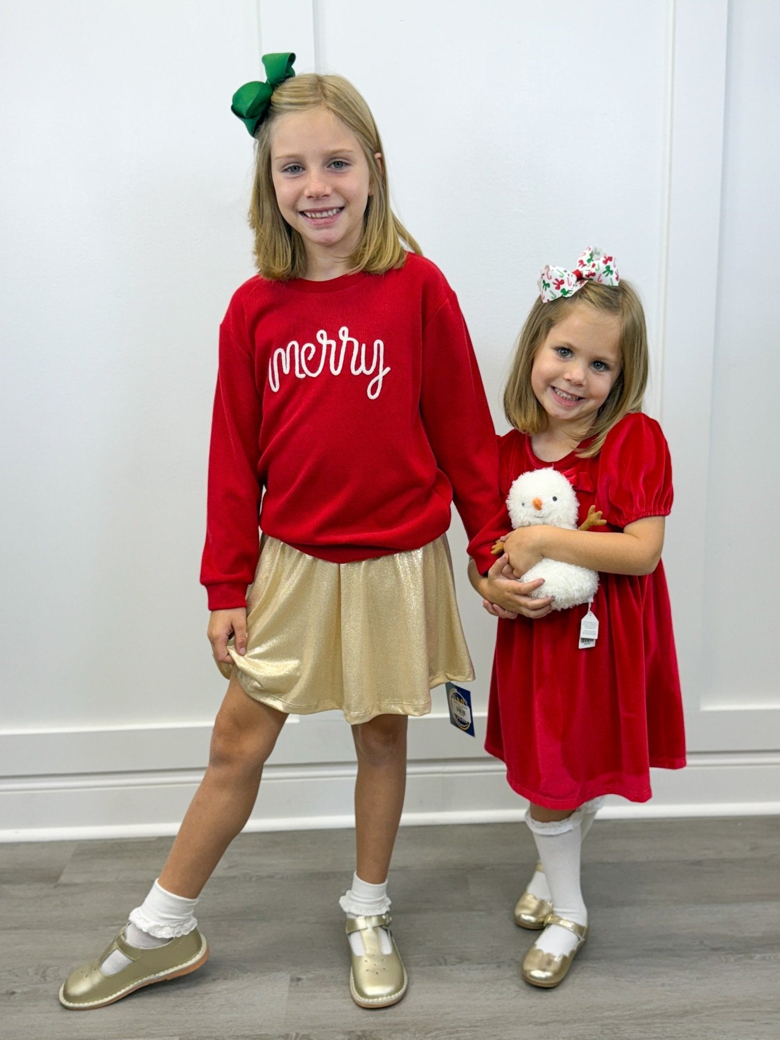 Merry Red Sweater - Sugar Babies Children's Boutique/Meg's Shoppe