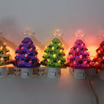 Metallic Tree Night Light - Assorted Seasonal One Hundred 80 Degrees