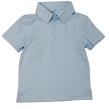 Micro Lt. Blue/White Polo Boys Shirts + Polos Meripex