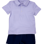 Micro Pink/Blue Polo Boys Shirts + Polos Meripex