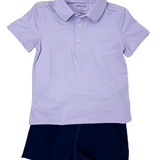 Micro Pink/Blue Polo Boys Shirts + Polos Meripex