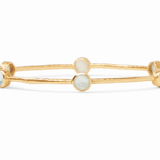 Milano Luxe Bangle - Iridescent Aquamarine Blue - Large Bracelets Julie Vos