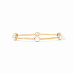 Milano Luxe Bangle - Iridescent Clear Crystal - Large Bracelets Julie Vos