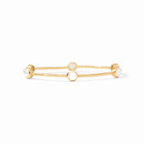 Milano Luxe Bangle - Iridescent Clear Crystal - Large Bracelets Julie Vos