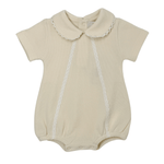 Milen Special Knit Bubble - Pearl Girls Bubbles + Rompers MIOCOTTON