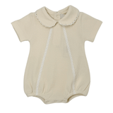 Milen Special Knit Bubble - Pearl Girls Bubbles + Rompers MIOCOTTON