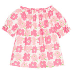 Millie Top - Picadilly Pinks Girls Tops + Tees Bisby