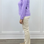 Mindy 1/4 Zip - Lilac Tops Duffield Lane
