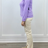 Mindy 1/4 Zip - Lilac Tops Duffield Lane