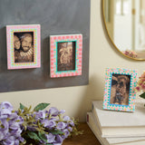 Mini Floral Photo Magnet Frame - Assorted Home Decor Primitives by Kathy