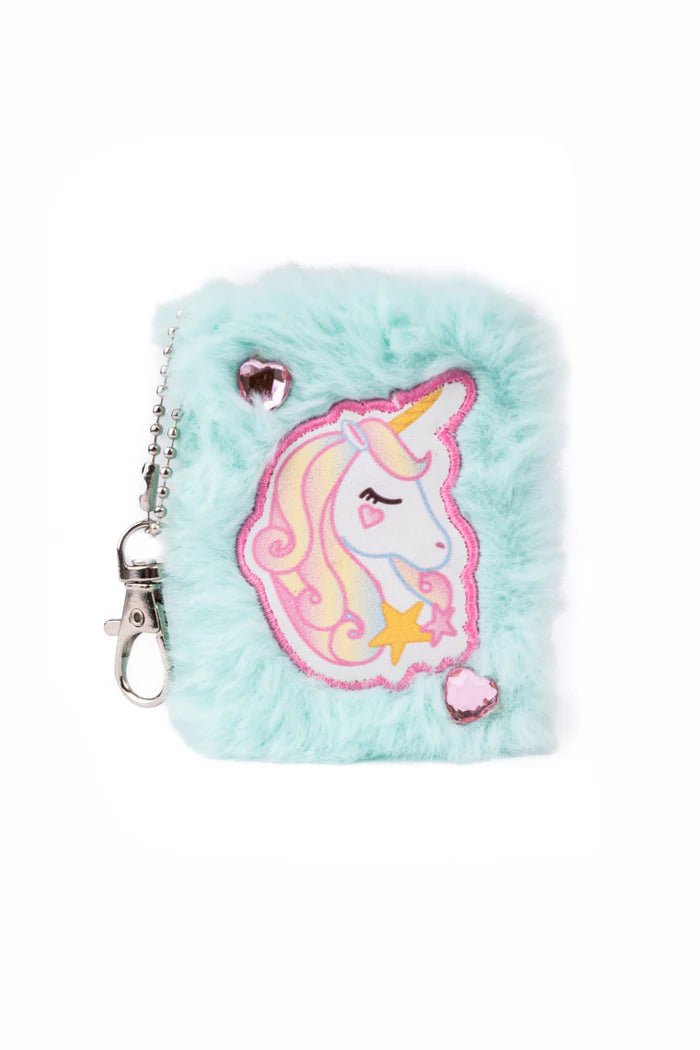 Mini Furry Friends Keychain Journals - Assorted Kids Misc Accessories Great Pretenders Unicorn