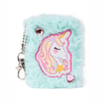 Mini Furry Friends Keychain Journals - Assorted Kids Misc Accessories Great Pretenders Unicorn