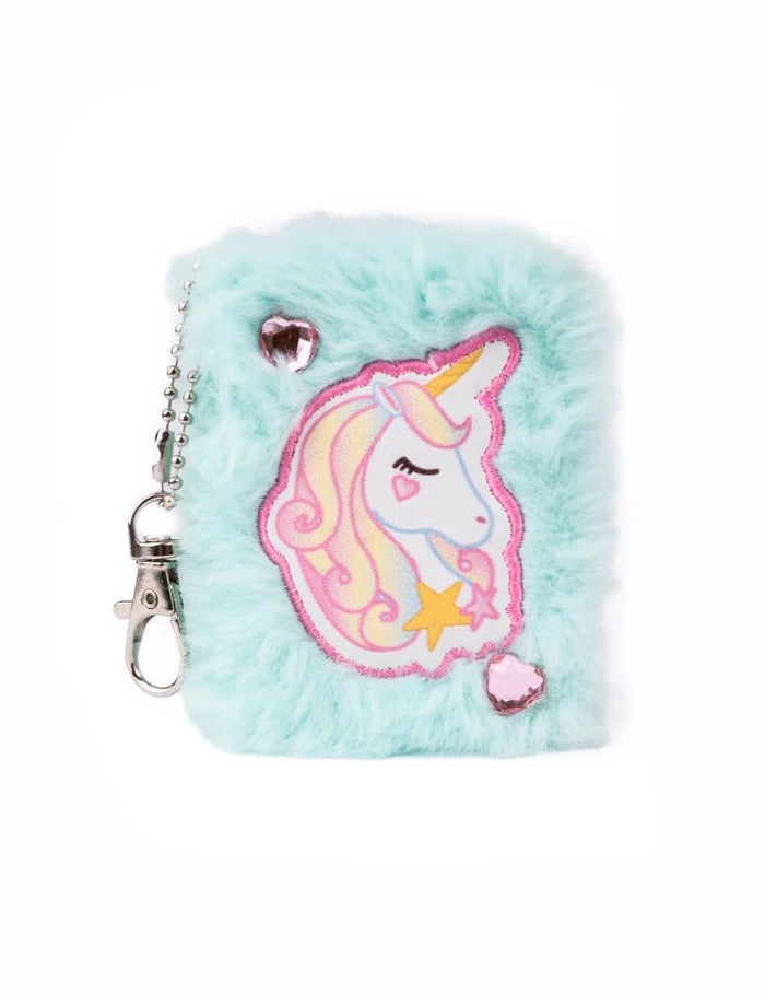 Mini Furry Friends Keychain Journals - Assorted Kids Misc Accessories Great Pretenders Unicorn